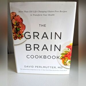 The Grain Brain Cookbook Hardcover Excellent Condition